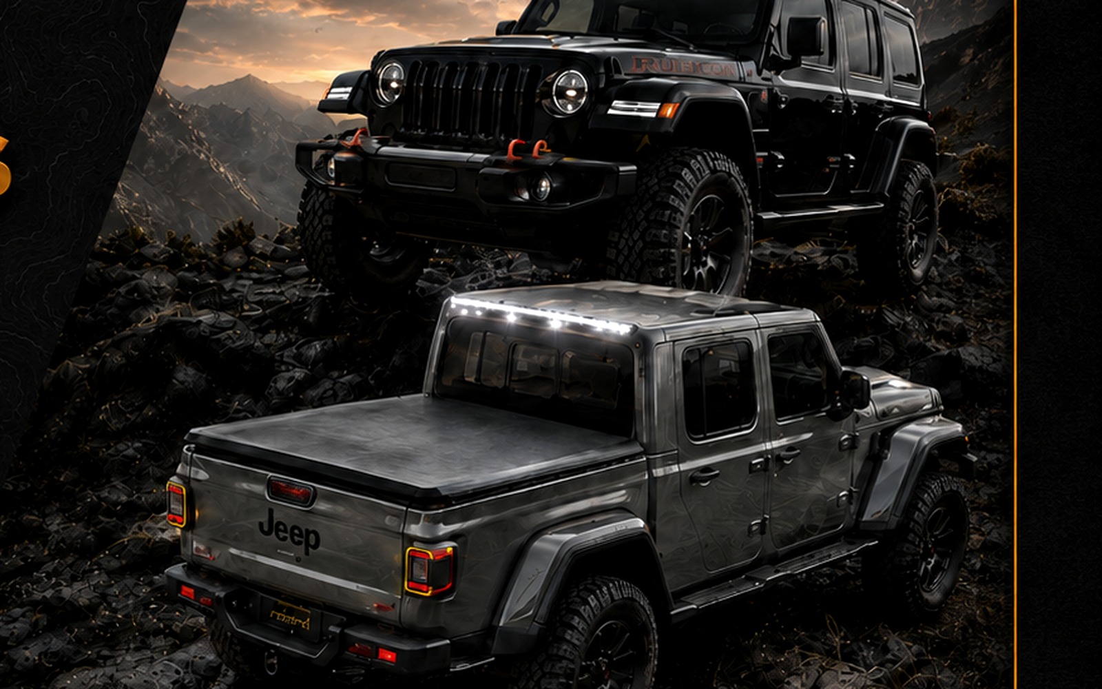 Jeep Wrangler and Gladiator focus image